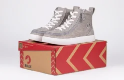 Grey Jersey BILLY Classic Lace Highs 17 Grey Jersey BILLY Classic Lace Highs -Style Step Shoes Shop BK17007 050 v2 on box 1 940x614 ed091603 dff5 47d8 989b 46850b5266dd