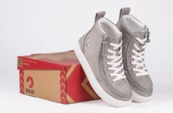 Grey Jersey BILLY Classic Lace Highs 18 Grey Jersey BILLY Classic Lace Highs -Style Step Shoes Shop BK17007 050 v2 on box 2 940x614 c8f5ded1 a952 434b 8c47 998143c64f76