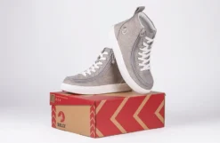 Grey Jersey BILLY Classic Lace Highs 19 Grey Jersey BILLY Classic Lace Highs -Style Step Shoes Shop BK17007 050 v2 on box 3 940x614 bc0389a1 81ae 4744 aaf5 74cdf291fad6