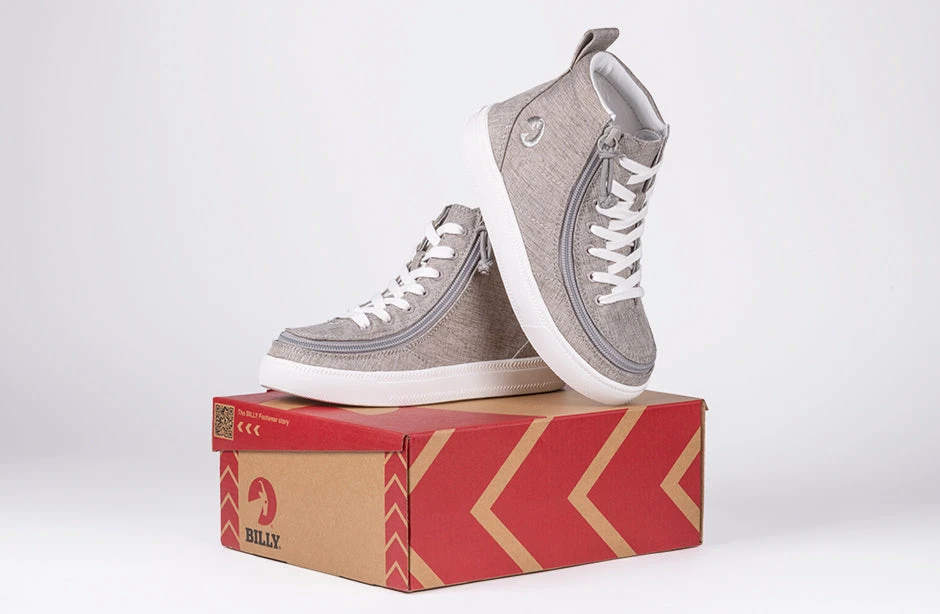 Grey Jersey BILLY Classic Lace Highs 9 Grey Jersey BILLY Classic Lace Highs - Image 9