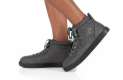 FINAL SALE - Charcoal Jersey BILLY Street High Tops 18 FINAL SALE - Charcoal Jersey BILLY Street High Tops -Style Step Shoes Shop BK21310 021 studio standing 1 940x614 0c8c0be5 f661 49e2 9bfb 9cd0364731bb