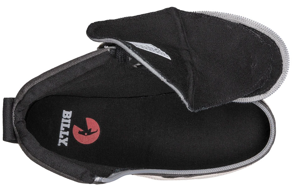 Grey Colorblock BILLY Street High Tops 4 Grey Colorblock BILLY Street High Tops - Image 4