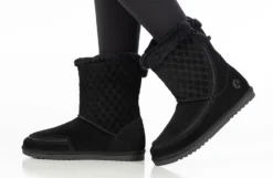 FINAL SALE - Black BILLY Cozy Quilt Lux Boots -Style Step Shoes Shop BK21326 001 studio standing 1 940x614 857a0fa7 c182 4c54 b506 86d402ff0767