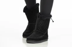 FINAL SALE - Black BILLY Cozy Quilt Lux Boots -Style Step Shoes Shop BK21326 001 studio standing 2 940x614 553e2d82 8214 442d 9307 bcac356cb837