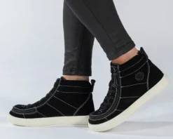 Black Suede BILLY Ten9 Street High Tops -Style Step Shoes Shop BK21329 001 studio standing 1 880x704 1f76dbfb f305 4eaf a6fc fbc1eb76e9c5
