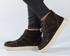 Brown Suede BILLY Ten9 Street High Tops -Style Step Shoes Shop BK21329 201 studio standing 1 880x704 e1580c18 196c 44a3 bf42 475267227107