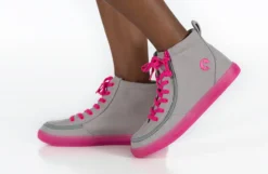 FINAL SALE - Grey/Pink BILLY Classic Lace High Tops 18 FINAL SALE - Grey/Pink BILLY Classic Lace High Tops -Style Step Shoes Shop BK22100 050 studio standing 1 940x614 49e80424 7aa1 4143 b49c 783380d2d37d