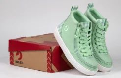 FINAL SALE - Green Gingham BILLY Classic Lace High Tops -Style Step Shoes Shop BK22100 330 studio 2 940x614 7fe3b2f9 0a8a 4072 ade9 e46af35b4fd1