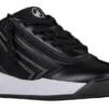 FINAL SALE - Black/White BILLY Sport Hoop Athletic Sneakers