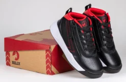 FINAL SALE - Black/Red BILLY Sport Hoop Athletic Sneakers -Style Step Shoes Shop BK22132 003 studio 2 940x614 46e5eec6 c138 42ad bfcb 0fe973dcbab3