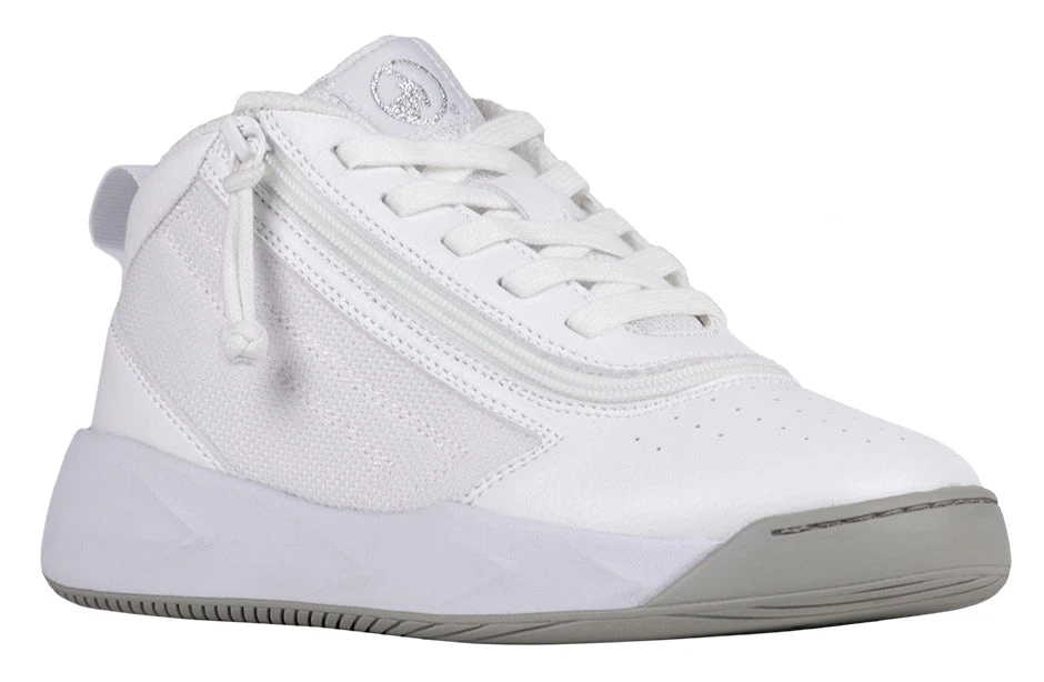 FINAL SALE - White BILLY Sport Hoop Athletic Sneakers 1 FINAL SALE - White BILLY Sport Hoop Athletic Sneakers