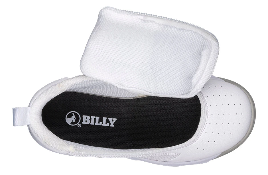 FINAL SALE - White BILLY Sport Hoop Athletic Sneakers 4 FINAL SALE - White BILLY Sport Hoop Athletic Sneakers - Image 4