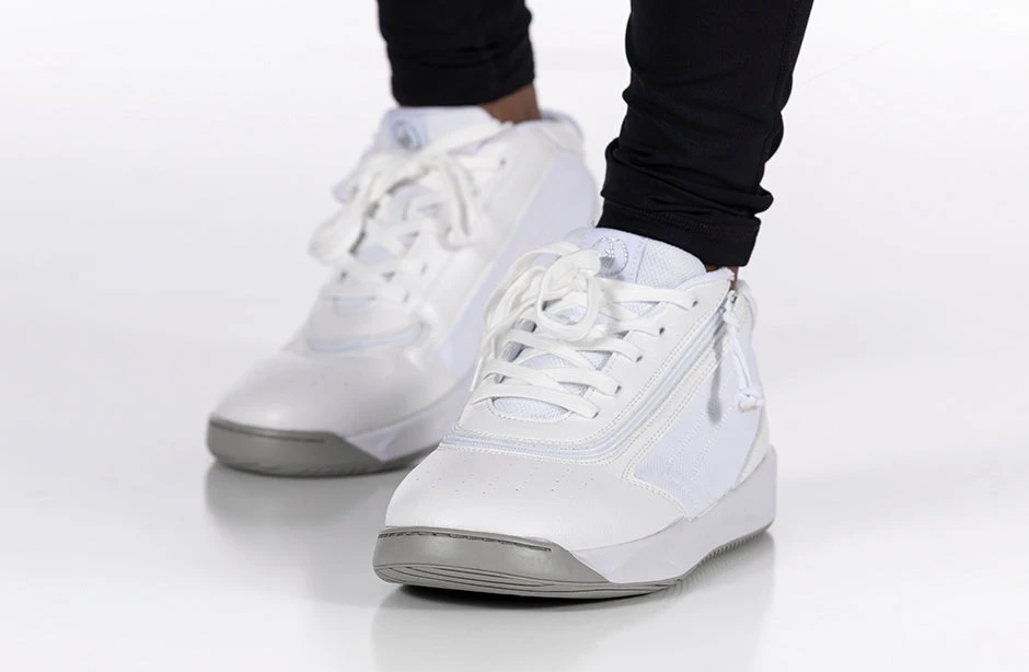 FINAL SALE - White BILLY Sport Hoop Athletic Sneakers 10 FINAL SALE - White BILLY Sport Hoop Athletic Sneakers - Image 10