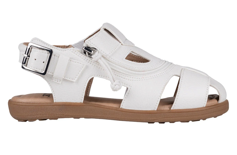 FINAL SALE - White BILLY Sandals 2 FINAL SALE - White BILLY Sandals - Image 2