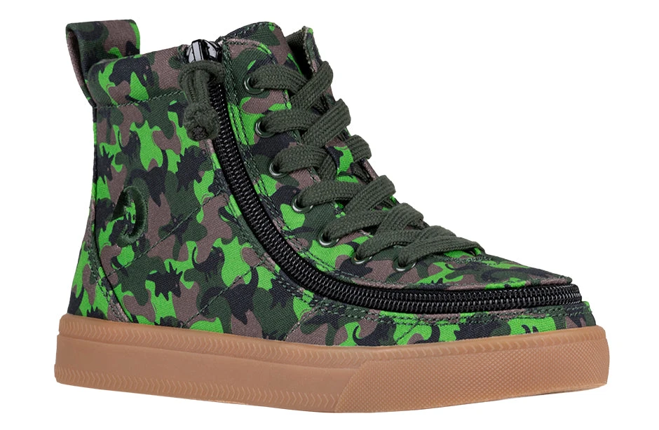 FINAL SALE - Green Dino BILLY Classic Lace High Tops 1 FINAL SALE - Green Dino BILLY Classic Lace High Tops