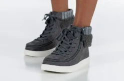 Charcoal Grey BILLY Cuffs -Style Step Shoes Shop BK22341 010 studio standing 2 940x614 0bd5bf95 f9d5 4cd2 bcee 1091ccee6ab0