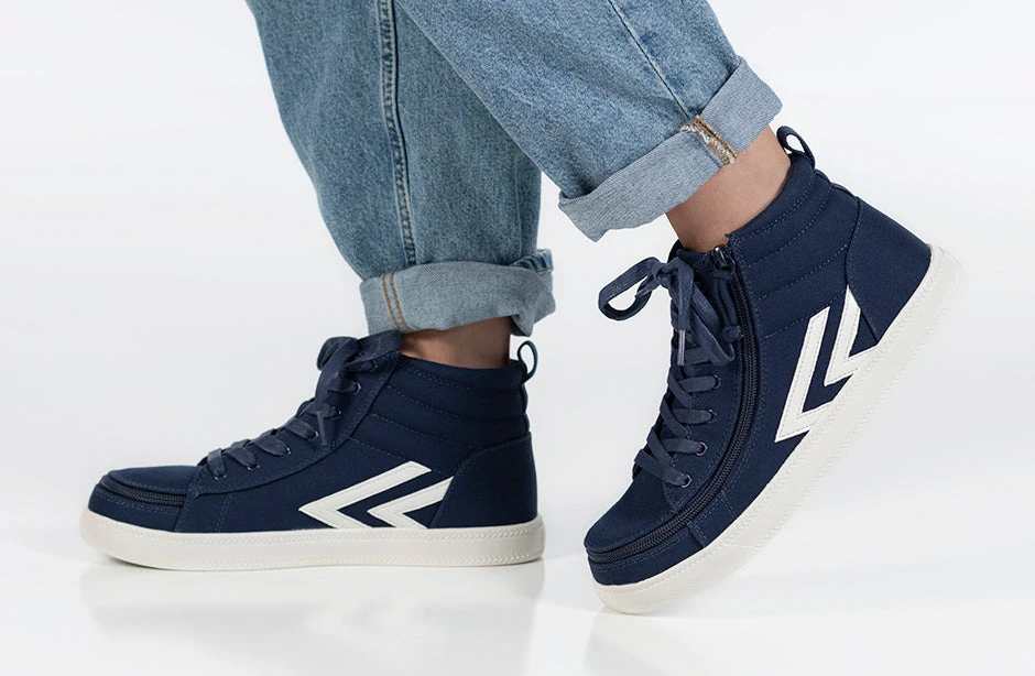 Navy/White BILLY CS Sneaker High Tops 10 Navy/White BILLY CS Sneaker High Tops - Image 10