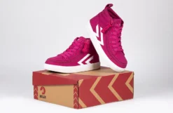 Fuchsia/White BILLY CS Sneaker High Tops -Style Step Shoes Shop BK22342 670 studio 3 940x614 d5650b4a 7bd0 4f73 95ed eaa54f989ebf