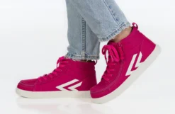Fuchsia/White BILLY CS Sneaker High Tops -Style Step Shoes Shop BK22342 670 studio standing 1 940x614 c6aad7a7 22b6 47d1 8a8a f2f83df5744e