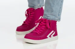Fuchsia/White BILLY CS Sneaker High Tops -Style Step Shoes Shop BK22342 670 studio standing 2 940x614 96909282 0aad 4e99 ac85 ab04c99b2275