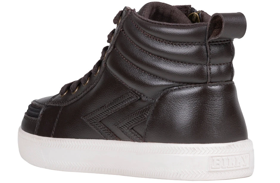 Brown Leather BILLY Ten9 CS Sneaker High Tops 3 Brown Leather BILLY Ten9 CS Sneaker High Tops - Image 3