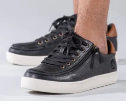FINAL SALE - Men's Black BILLY Low Sneakers -Style Step Shoes Shop BM20003 001 Studio3 880x704 1
