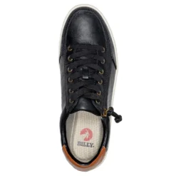 FINAL SALE - Men's Black BILLY Low Sneakers -Style Step Shoes Shop BM20003 001 Top 880x880 c0473930 d299 4f73 86a9 f0573a991d27