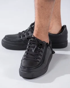 FINAL SALE - Men's Black To The Floor BILLY Low Sneakers -Style Step Shoes Shop BM20003 002 Studio2 704x880 1
