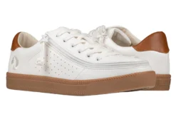 FINAL SALE - Men's White BILLY Low Sneakers