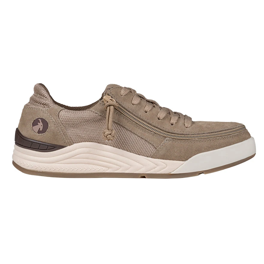 FINAL SALE - Men's Tan Suede/Mesh BILLY Comfort Classic Lows 2 FINAL SALE - Men's Tan Suede/Mesh BILLY Comfort Classic Lows - Image 2