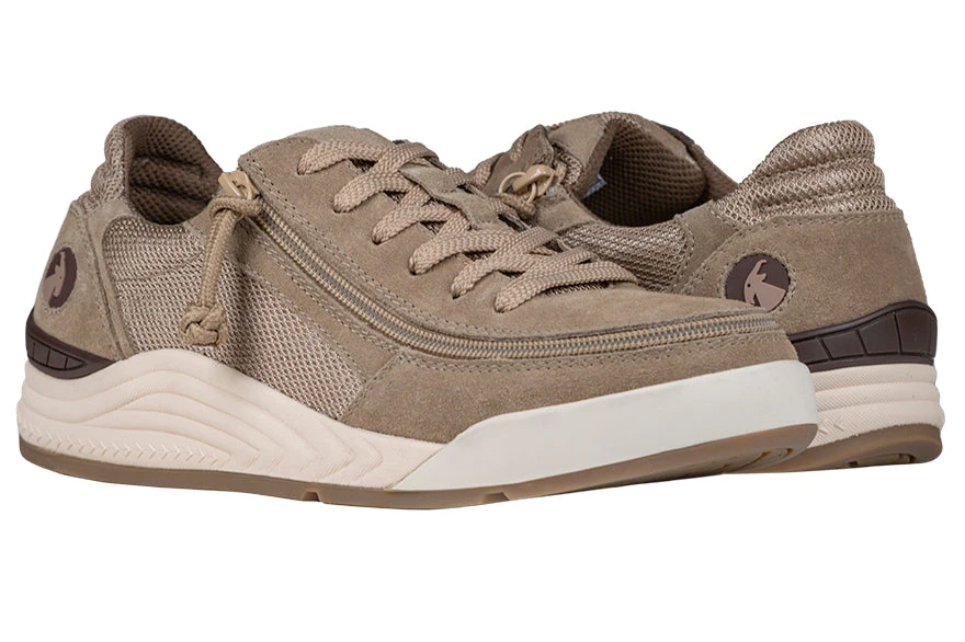 FINAL SALE - Men's Tan Suede/Mesh BILLY Comfort Classic Lows 1 FINAL SALE - Men's Tan Suede/Mesh BILLY Comfort Classic Lows