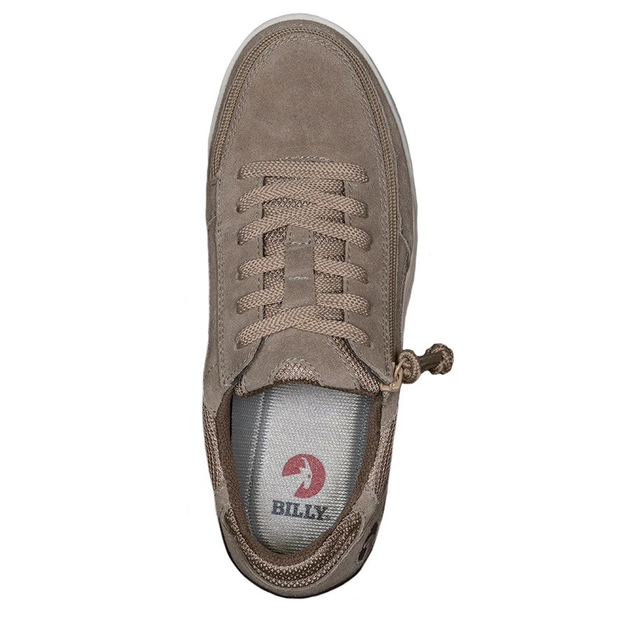 FINAL SALE - Men's Tan Suede/Mesh BILLY Comfort Classic Lows 3 FINAL SALE - Men's Tan Suede/Mesh BILLY Comfort Classic Lows - Image 3