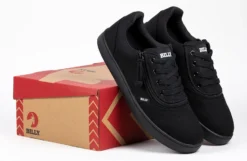 FINAL SALE - Men's Black To The Floor BILLY Sneaker Low Tops -Style Step Shoes Shop BM22128 001 studio 2 940x614 eda9954a 004c 4988 afc5 8242e942e6ba