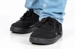 FINAL SALE - Men's Black To The Floor BILLY Sneaker Low Tops -Style Step Shoes Shop BM22128 001 studio standing 2 940x614 7ef34315 581a 40e4 b8bd 5acf5c0813d8