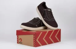 FINAL SALE - Men's Dark Brown/White Stitch BILLY Sneaker Low Tops -Style Step Shoes Shop BM22128 201 studio 3 940x614 de2b9382 2adb 4cfa bdd1 61538eef84be