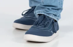 FINAL SALE - Men's Blue/White Stitch BILLY Sneaker Low Tops -Style Step Shoes Shop BM22128 410 studio standing 2 940x614 426fa339 82e2 4bde 8055 f92d6bbe581e