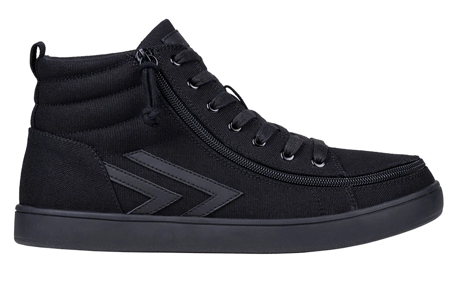 Men's Black To The Floor BILLY CS Sneaker High Tops 2 Men's Black To The Floor BILLY CS Sneaker High Tops - Image 2