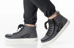 Men's Charcoal/Black BILLY CS Sneaker High Tops -Style Step Shoes Shop BM22342 010 studio standing 1 940x614 8ded90eb 6453 48a6 adc3 cb7f61eaa8fc