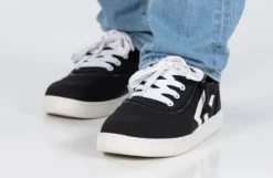 Men's Black/White BILLY CS Sneaker Low Tops -Style Step Shoes Shop BM22343 002 studio standing 2 940x614 259411d6 e238 4e67 9ed9 2262ac1aad76