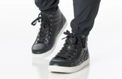 Men's Black Leather BILLY Ten9 CS Sneaker High Tops -Style Step Shoes Shop BM22442 002 studio standing 2 940x614 c8412a11 c71c 4565 8d53 ef01473bbad5