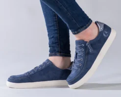 FINAL SALE - Women's Steel Blue BILLY Classic Lace Lows -Style Step Shoes Shop BW20301 400 Studio1 880x704 1