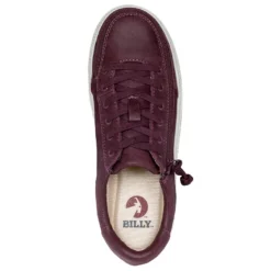 FINAL SALE - Women's Burgundy BILLY Sneaker Lows -Style Step Shoes Shop BW20305 601 Top 880x880 1