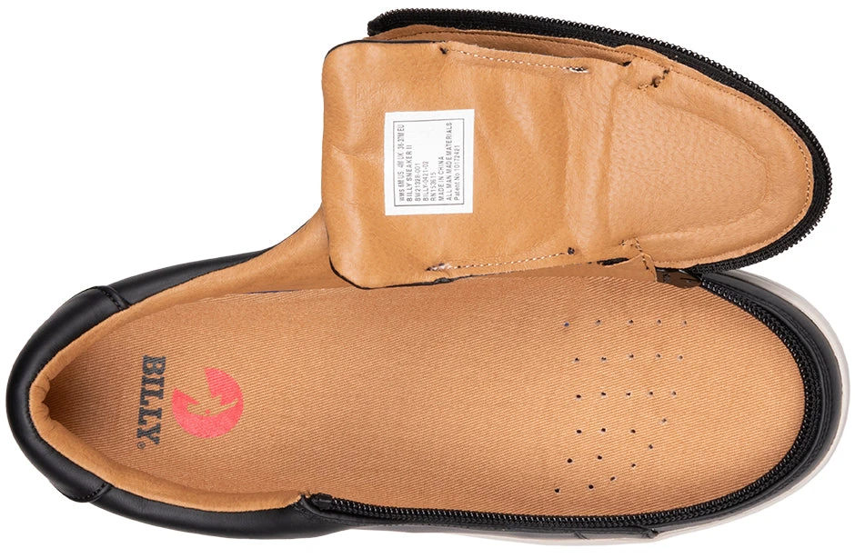 FINAL SALE - Women's Black BILLY Sneaker Low Tops 4 FINAL SALE - Women's Black BILLY Sneaker Low Tops - Image 4