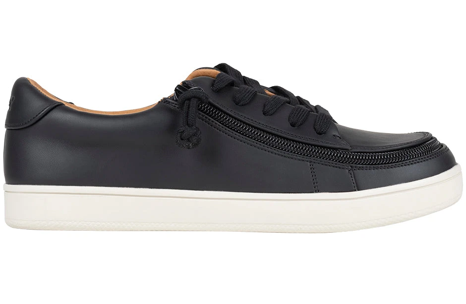 FINAL SALE - Women's Black BILLY Sneaker Low Tops 2 FINAL SALE - Women's Black BILLY Sneaker Low Tops - Image 2