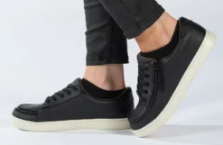 FINAL SALE - Women's Black BILLY Sneaker Low Tops 15 FINAL SALE - Women's Black BILLY Sneaker Low Tops -Style Step Shoes Shop BW21328 001 studio standing 1 940x614 ffbef085 54a6 4576 98ce 449fd0b79bd5