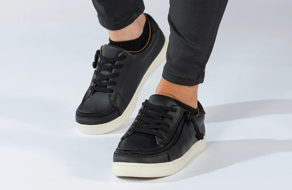 FINAL SALE - Women's Black BILLY Sneaker Low Tops 7 FINAL SALE - Women's Black BILLY Sneaker Low Tops - Image 7