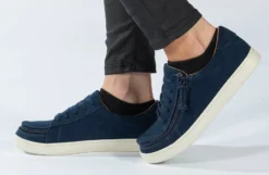 FINAL SALE - Women's Navy BILLY Sneaker Low Tops 15 FINAL SALE - Women's Navy BILLY Sneaker Low Tops -Style Step Shoes Shop BW21328 410 studio standing 1 940x614 fd699fc7 69da 4b77 b593 520cdd34a434