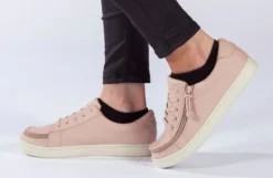 FINAL SALE - Women's Blush BILLY Sneaker Low Tops -Style Step Shoes Shop BW21328 660 studio standing 1 940x614 52b65c19 fc71 4279 a758 e75d1e54b425