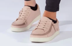 FINAL SALE - Women's Blush BILLY Sneaker Low Tops -Style Step Shoes Shop BW21328 660 studio standing 2 940x614 e3e0b025 b451 4539 9dbd 346778790808