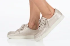 FINAL SALE - Women's Champagne BILLY Sneaker Low Tops -Style Step Shoes Shop BW21328 710 studio standing 1 940x614 d8bc1fe9 81b1 42e7 91df d7e33c4fcae1